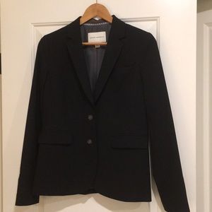 Banana Republic black blazer stretch Sz 6